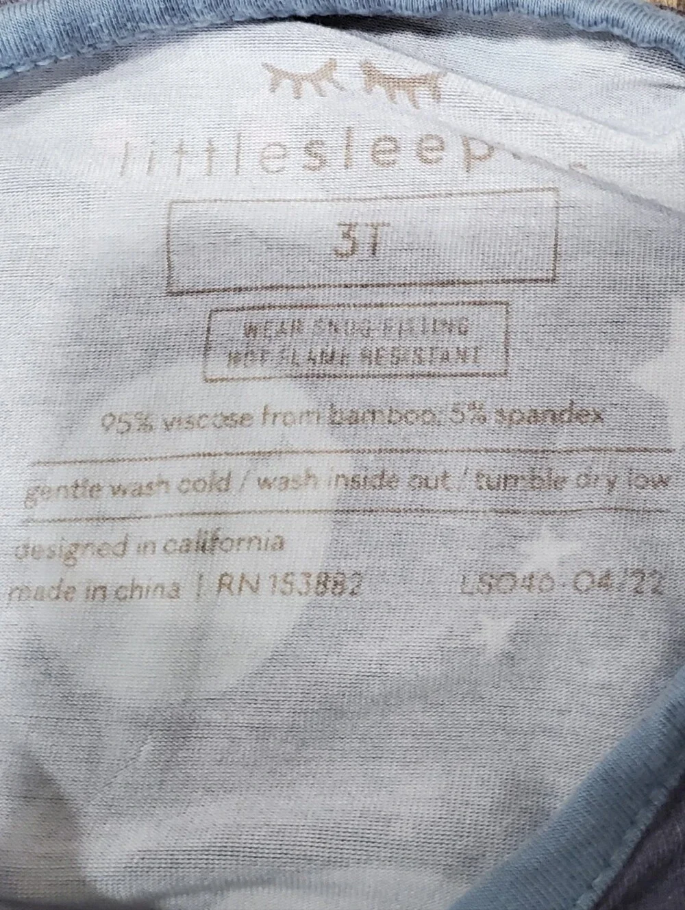Little Sleepies One-Piece Pajamas To The Moon &  Back Kids 3T